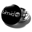 Badges écriture métal